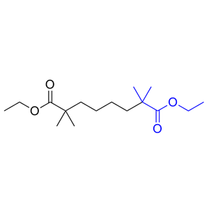 贝派地酸杂质05,diethyl 2,2,7,7-tetramethyloctanedioate