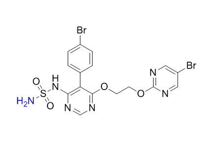 馬西替坦雜質(zhì)07,5-(4-bromophenyl)-6-[2-(5-bromopyrimidin-2-yl)oxyethoxy]-N-(sulfamoyl)pyrimidin-4-amine