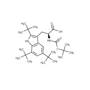 (2S)-2-{[(tert-butoxy)carbonyl]amino}-3-(2,5,7-tri-tert-butyl-1H-indol-3-yl)propanoic acid
