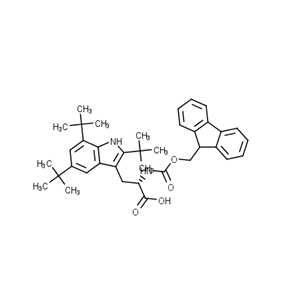 (2S)-2-({[(9H-fluoren-9-yl)methoxy]carbonyl}amino)-3-(2,5,7-tri-tert-butyl-1H-indol-3-yl)propanoic acid