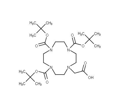 2-{4,7,10-tris[(tert-butoxy)carbonyl]-1,4,7,10-tetraazacyclododecan-1-yl}acetic acid