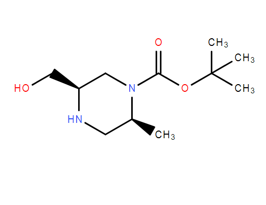 (2S,5R)-5-(羥甲基)-2-甲基哌嗪-1-羧酸叔丁酯,1-Piperazinecarboxylic acid, 5-(hydroxymethyl)-2-methyl-, 1,1-dimethylethyl ester, (2S,5R)-