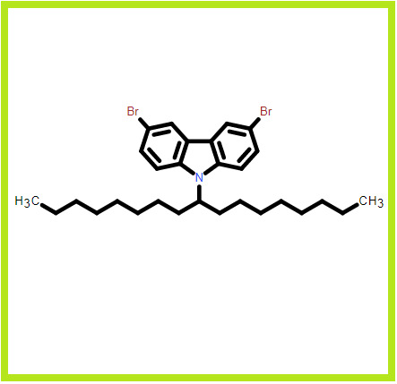 3,6-二溴-9,9-二辛基-9H-咔唑,3,6-Dibromo-9-(heptadecan-9-yl)-9H-carbazole