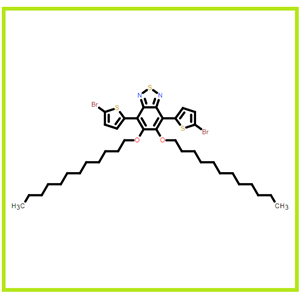 4,7-二(5-溴噻吩基)-5,6-双十二烷氧基苯并[c][1,2,5]噻二唑