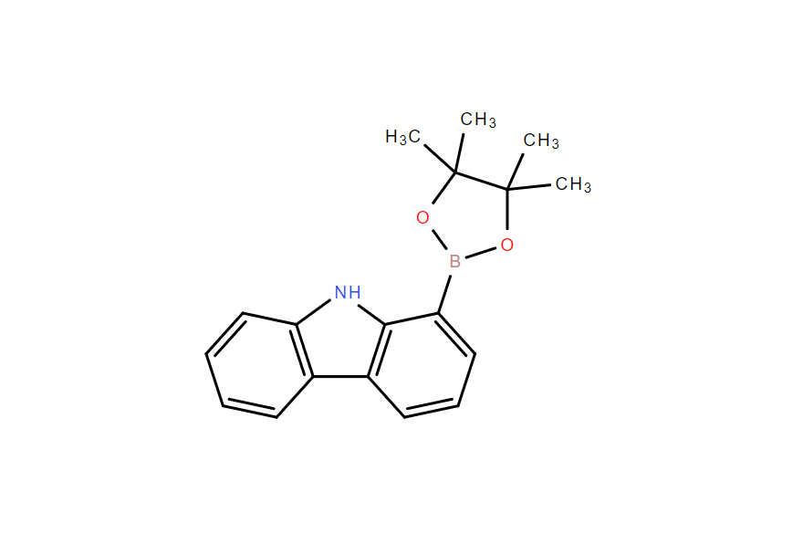 1-咔唑-硼酸频哪醇酯,1-(4,4,5,5-Tetramethyl-[1,3,2]dioxaborolan-2-yl)-9H-carbazole