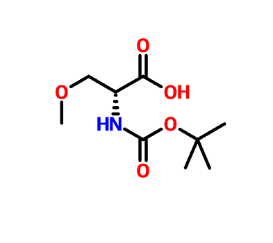 N-叔丁氧羰基-O-甲基-D-丝氨酸,D-Serine, N-[(1,1-dimethylethoxy)carbonyl]-O-methyl- (9CI)