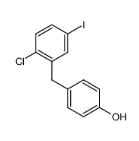 4-(5-碘-2-氯苄基)苯酚,4-(2-chloro-5-iodobenzyl)phenol