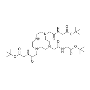 Tri-tert-butyl 2,2',2''-((2,2',2''-(1,4,7,10-tetraazacyclododecane-1,4,7-triyl)tris(acetyl))tris(azanediyl))triacetate