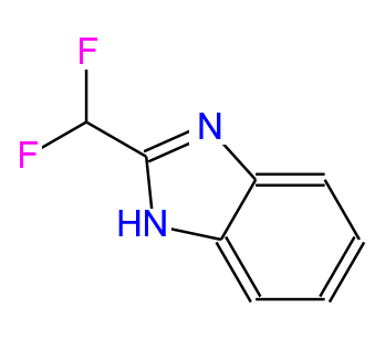 2-二氟甲基-1H-苯并咪唑,2-(difluoromethyl)-1H-benzimidazole