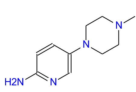 1-甲基-4-(6-氨基吡啶-3-基)哌嗪,5-(4-methylpiperazin-1-yl)pyridin-2-amine