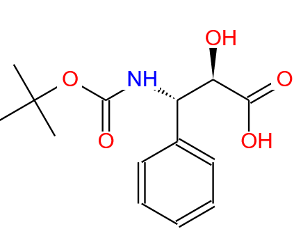 (2R,3S)-3-叔丁氧基羰基氨基-2-羟基-3-苯基丙酸,2R,3S)-3-t-butoxy-carbonylamino-2-hydroxy-3-phenylpropinacid