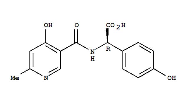 头孢匹胺7位侧链酸,2-(4-Hydroxy-6-methylnicotinamido)-2-(4-hydroxyphenyl)acetic acid?