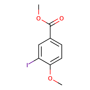 3-碘-4-甲氧基苯甲酸甲酯,METHYL 3-IODO-4-METHOXYBENZOATE