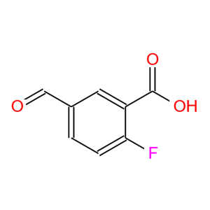 2-氟-5-醛基苯甲酸