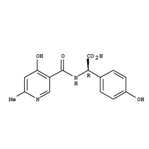 头孢匹胺7位侧链酸,2-(4-Hydroxy-6-methylnicotinamido)-2-(4-hydroxyphenyl)acetic acid?
