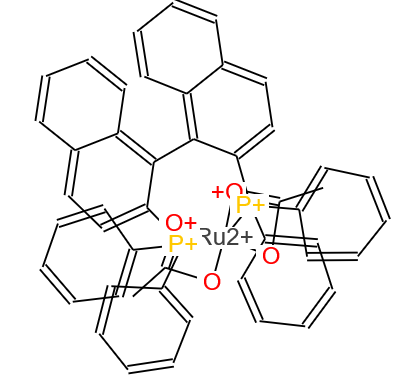 [(S)-(-)- 2,2'-双(二苯基)-1,1'联萘]钌,Diacetato[(S)-(-)-2,2'-bis(diphenylphosphino)-1,1'-binaphthyl]ruthenium(II)