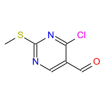 4-氯-2-(甲硫基)嘧啶-5-甲醛,4-Chloro-2-(Methylthio)pyriMidine-5-carboxaldehyde