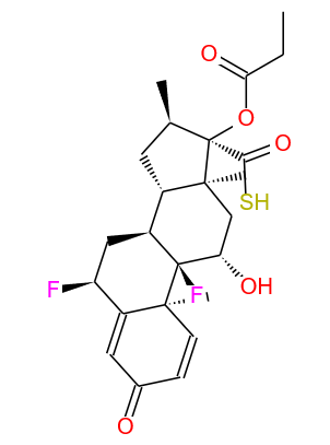 氟替卡松丙酸酯中間體 E,FN-1(1)