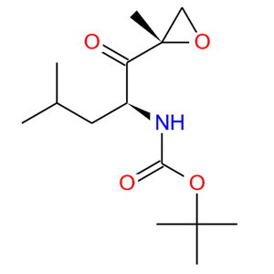 ((S)-4-甲基-1-((S)-2-甲基环氧乙烷-2-基)-1-氧代戊烷-2-基)氨基甲酸叔丁酯