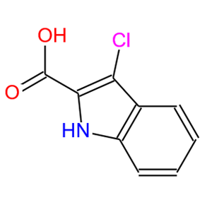 3-氯-2-吲哚甲酸,3-chloro-1H-indole-2-carboxylic acid