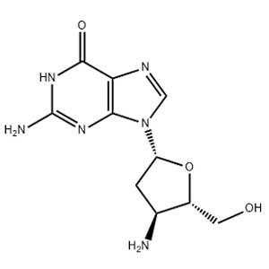 3′-氨基-2,3-双脱氧鸟苷,3′-Amino-2′,3-Dideoxyguanosine