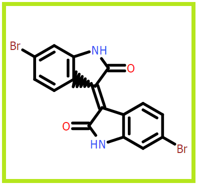 (E)-6,6'-二溴-[3,3'-二吲哚啉亚基]-2,2'-二酮,(E)-6,6'-dibromo-[3,3'-biindolinylidene]-2,2'-dione