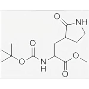 (αS,3S)-α-[[(1,1-二甲基乙氧基)羰基]氨基]-2-氧代-3-吡咯烷丙酸甲基酯,(aS,3S)-a-[[(1,1-dimethylethoxy)carbonyl]amino]-2-oxo-3-Pyrrolidinepropanoic acid methyl ester