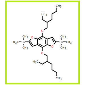 (4,8-雙-(2-乙基己氧基)-2,6-雙(三甲基錫基)苯并[1,2-b;4,5-b']二呋喃)