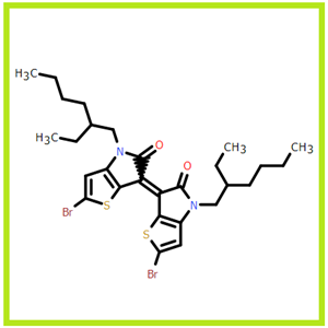 (E)-2,2'二溴-4,4'-二(2-已基己基)-[6,6'-联噻吩并[3,2-b]吡咯亚甲基]-5,5'(4H,4H')-二酮