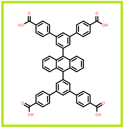 5'，5''''-（蒽-9,10-二基）双（（[[1,1'：3'，1''-三联苯] -4,4''-二羧酸））,5',5''''-(anthracene-9,10-diyl)bis(([1,1':3',1''-terphenyl]-4,4''-dicarboxylic acid))