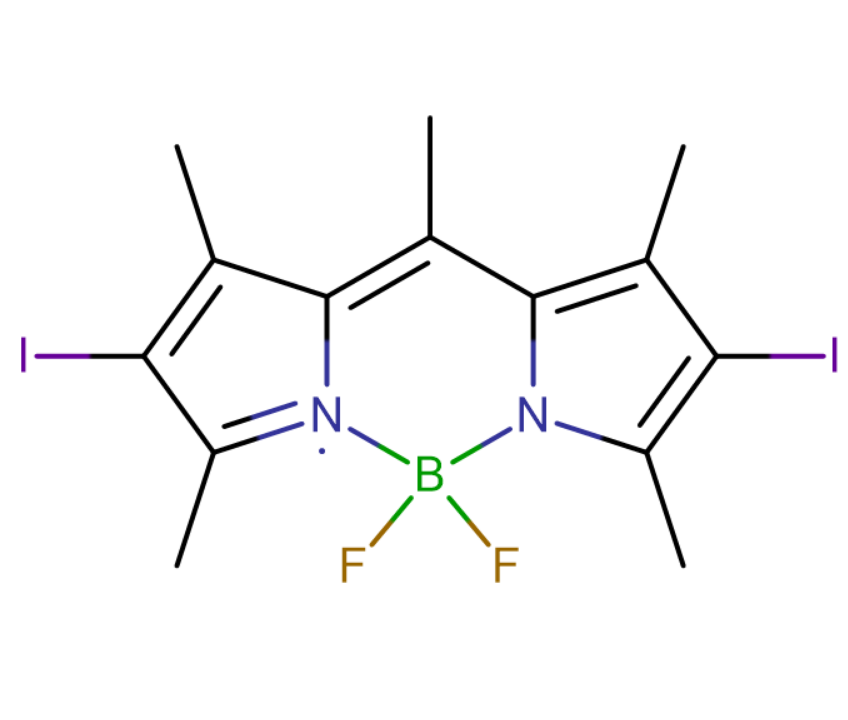 55二氟28二碘137910五甲基5h二吡咯並12c21f132二氮雜硼烷