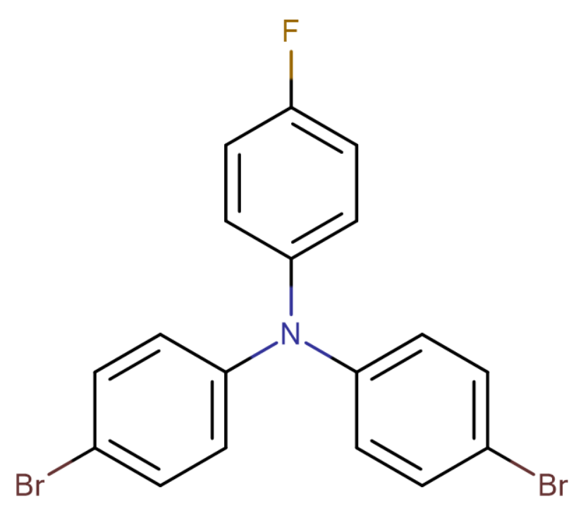 N,N-双(4-溴苯基)-4-氟苯胺,N,N-Bis(4-bromophenyl)-4-fluoroaniline