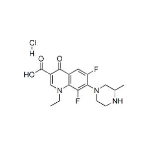 鹽酸洛美沙星,Lomefloxacin Hydrochloride