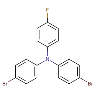 N,N-双(4-溴苯基)-4-氟苯胺