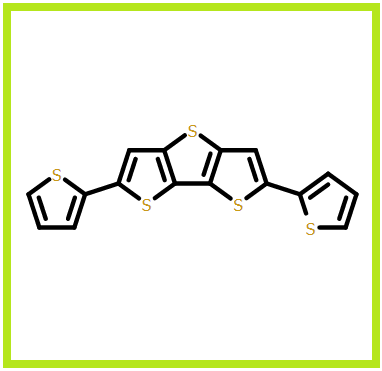 2,6-二噻吩基-二噻吩并[3,2-b;2',3'-d]噻吩,2,6-Dithiophen-2-yl-dithieno[3,2-b;2',3'-d]thiophene