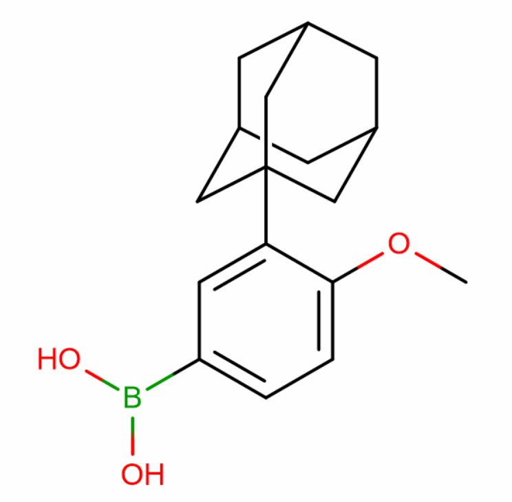 3-(1-金剛烷)-4-甲氧基苯基硼酸,3-(1-Adamantyl)-4-methoxybenzeneboronic acid