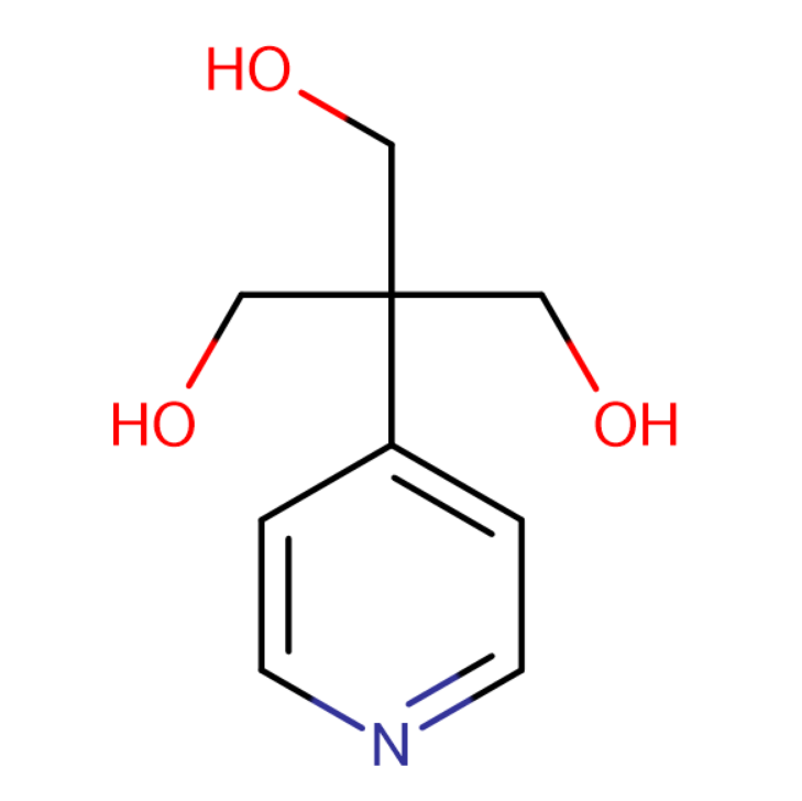 2-羟基甲基-2-(4-吡啶)-1,3-丙二醇,2-(hydroxymethyl)-2-(pyridin-4-yl)propane-1,3-diol