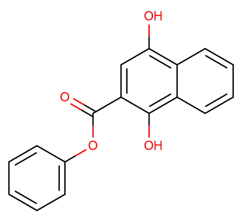 1,4-二羟基-2-萘甲酸苯酯,Dihydroxynaphtoicacidphenylester