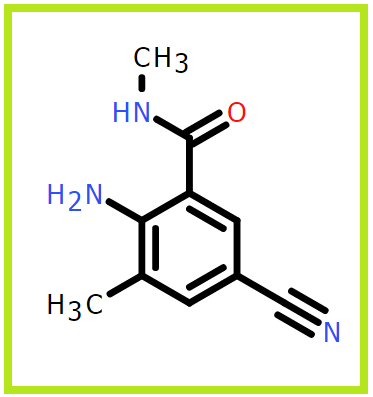 2-氨基-5-氰基-N,3-二甲基苯甲酰胺,2-AMino-5-cyano-N,3-diMethylbenzaMide
