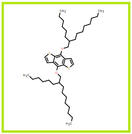 4,8-二(2-己基癸氧基)苯并[1,2-b:4,5-b']二噻吩,4,8-Bis((2-hexyldecyl)oxy)benzo[1,2-b:4,5-b']dithiophene