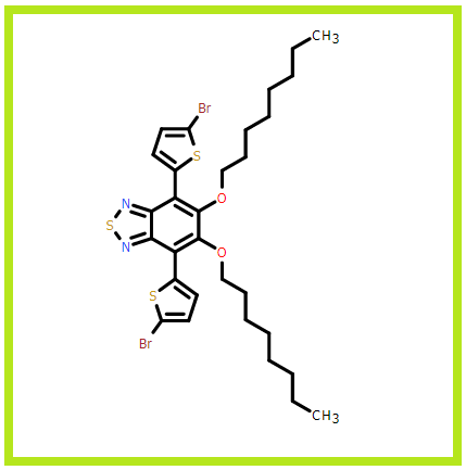 4,7-双(5-溴噻吩-2-基)-5,6-双(辛氧基)苯并并[C][1,2,5]噻二唑,4,7-bis(5-broMothiophen-2-yl) -5,6-bis(octyloxy)benzo[c] [1,2,5]thiadiazole
