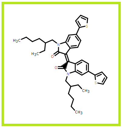 (E)-1,1-双(2-乙基己基)-6,6-二(噻吩基)-[3,3-异靛蓝,(E)-1,1'-bis(2-ethylhexyl)-6,6'-di(thiophen-2-yl)-[3,3'-biindolinylidene]-2,2'-dione