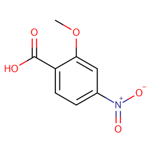 2-甲氧基-4-硝基苯甲酸,2-methoxy-4-nitrobenzoic acid