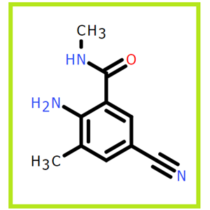 2-氨基-5-氰基-N,3-二甲基苯甲酰胺,2-AMino-5-cyano-N,3-diMethylbenzaMide