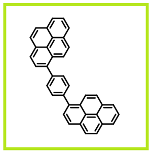 1,4-二(1-芘基)苯,p-Bpye , 1,4-di(pyren-1-yl)benzene