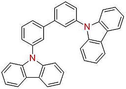 3,3'-二(9H-咔唑-9-基)-1,1'-联苯 MCBP,3,3'-Di(9H-carbazol-9-yl)-1,1'-biphenyl