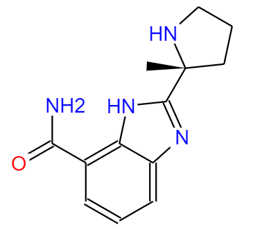 2-[(2R)-2-甲基-2-吡咯烷基]-1H-苯并咪唑-7-甲酰胺,2-[(2R)-2-Methylpyrrolidin-2-yl]-1H-benimidazole-4- carboxamide