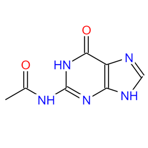 N-(6-氧代-3，7-二氢呋喃-2-基)乙酰胺,N-(6-OXO-3,7-DIHYDROPURIN-2-YL)ACETAMIDE