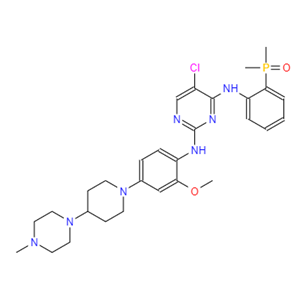 5-氯-N2-[4-[4-(二甲基氨基)-1-哌啶基]-2-甲氧基苯基]-N4-[2-(二甲基亚膦酰)苯基]-2,4-嘧啶二胺