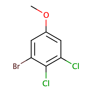 3-溴-4,5-二氯苯甲醚,1-bromo-2,3-dichloro-5-methoxybenzene